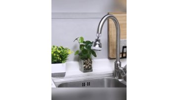 Amazon Online Selling 4 Functions Kitchen Sink Replacement 360 Rotate Faucet Head with Standard F22 Connector1