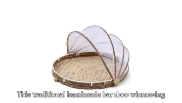 Hand-Woven Catering Service Tent Basket1