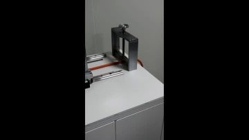 Jacket scratch resistance tester