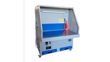 Dust removal and polishing table