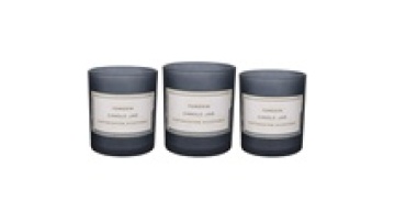 Fast Delivery Glass Empty Luxury Glass Cylinder Scented empty frosted 10oz candle jar Holder Jar1