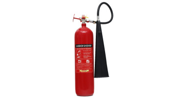Co2 Fire Fighting Fire Extinguisher Spare Parts Equipment Easy to Used 5kg Chrome Valve with Red Handle Steel ISO9001:2008 4.5mm1