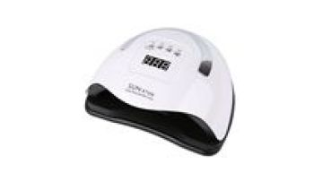 Wholesale High Quality 180W High Power SUN X7 MAX Customized Logo Professional UV Lamp Nail Dryer with Timer Setting1