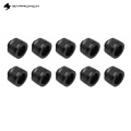 10PCS BARROWCH G1/4" OD14mm 16mm Hard Tube Wolverine Hand Compression Fittings For Computer,Upgrade,Seller Recommend,FBYKNF-14/6