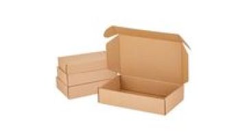 High Quality Customized Printing Logo Eco Friendly Brown Kraft Box Packaging E Flute Corrugated Cardboard Mailing Box1