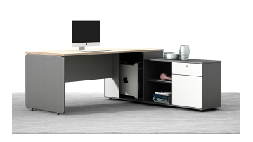 Vertical Lines Office Tables