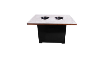 Commercial restaurant smoke-free hot pot