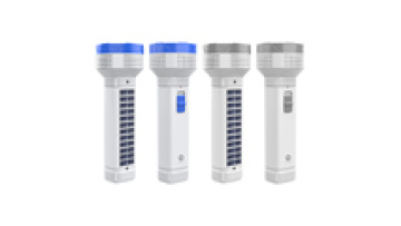 DP High Power Super Bright Solar Charging LED Flashlight Rechargeable Battery Led Powerful Solar Torch Light1