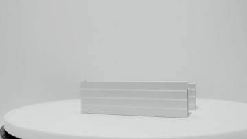 Anodized solar panel