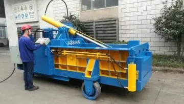 Hydraulic Copper Tubes Wires Baling Press Machine1