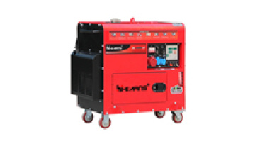 New model 5KW 6KW 7KW silent three phase equal power 380V 400V electric diesel generator1