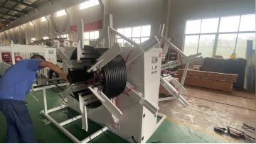 2 reels coiled for HDPE pipe 63 