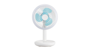 Home office desktop rechargeable multifunctional personal space usb mini portable table fans with led light1