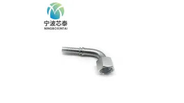 Factory Adapter Hose Fitting 90 Degree Elbow Jic Male 74 Degree Cone NPT Male for 1c9-12 Hydraulic Price1