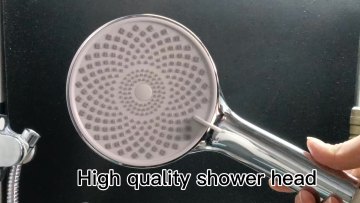 Wholesale ABS 4.8 inch Big Round 3 Modes Spray Handheld Detachable Shower Head1