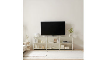 GRW-S16 Modern 3-Tier Storage Shelf with Reinforced Frame | Multi-Functional Organizer