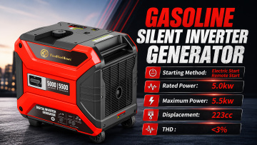 TKH6500Eis Gasoline Inverter Generator