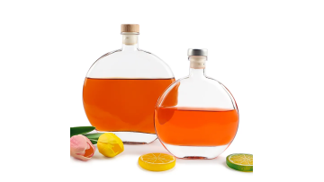 230ml flat wine glass bottle