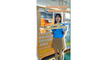 Dongji Modular Fresh Orange Juice Vending Machine