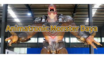 Animatronic Monster Daya Video