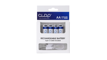 Lithium AA battery 2600mWh 4pack