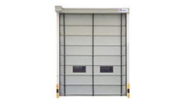 folding lift fast stacking door for industry resist 10 winds rapid stacking -up door high performance rapid stacking door1