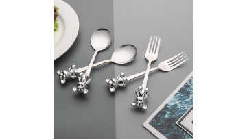 Stainless steel bear spoon
