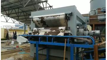 belt filter press yield 60% moiture