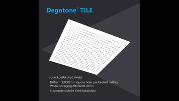 8*8mm square hole gypsumboard