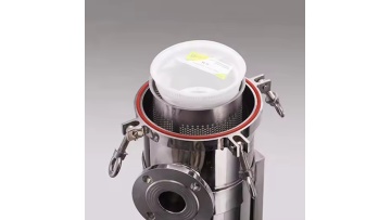 plate type bag filter housing