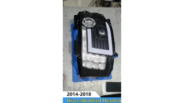 car accessories replace modified headlamp front light for Hiace 2014-20181