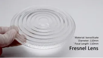 Best Selling Borosilicate Glass Material Optical Fresnel Lens1