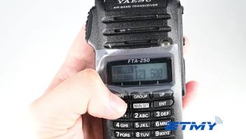 FTA-250L Comm-Only Aviation Transceiver VHF Air Band Walkie Talkie Long Range Waterproof Portable Radio1