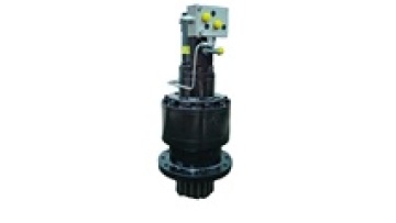 Dinamic RE 1022 planetary slewing drive planetary gearbox reducer with valve bank radial motor for aerial platform truck drive1