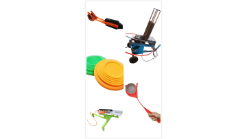 clay handheld target thrower