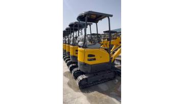 new excavator