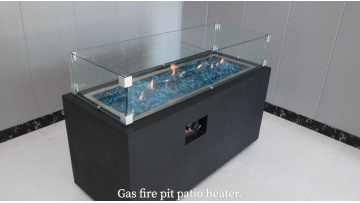 Gas fire pit patio heater.