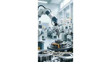 Full complement cylindrical roller bearing