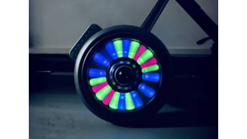 Light Up 3 Wheel Stroller Wheel
