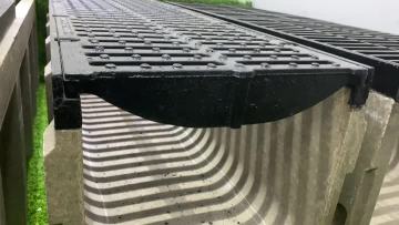 Rainwater grille cover
