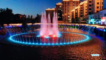 Customized large musical fountain show