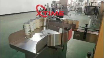 Fully automatic milk powder canning line cans sterilizer filling seaming capping machine1