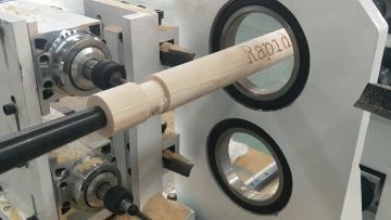CNC lathe for wood.mp4