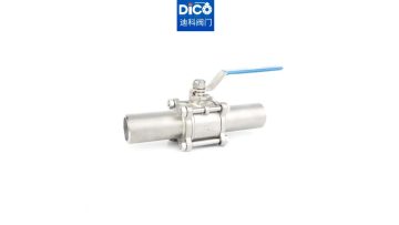 3PC BW end ball valve