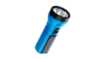 Wholesale portable handle lamp rechargeable led plastic flashlight solar charging torch light1