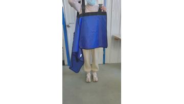 how to wear the suspended lead skirt