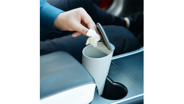 eco-friendly silicone trash cans for Auto parts vehicles accessories