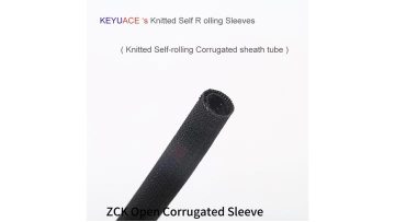 ZCK open ended corrugated tube