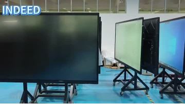 Our display screen is giving a demonstration