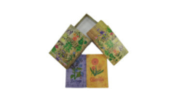 Custom Pretty Flowers Game Cards with Logo for Parties1